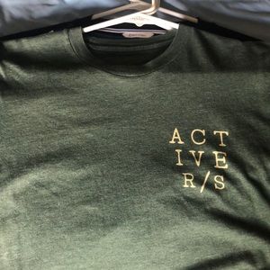 Men’s Active Ride Shop Medium Green T-shirt